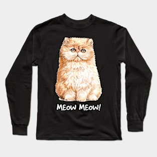 Funny cat Long Sleeve T-Shirt